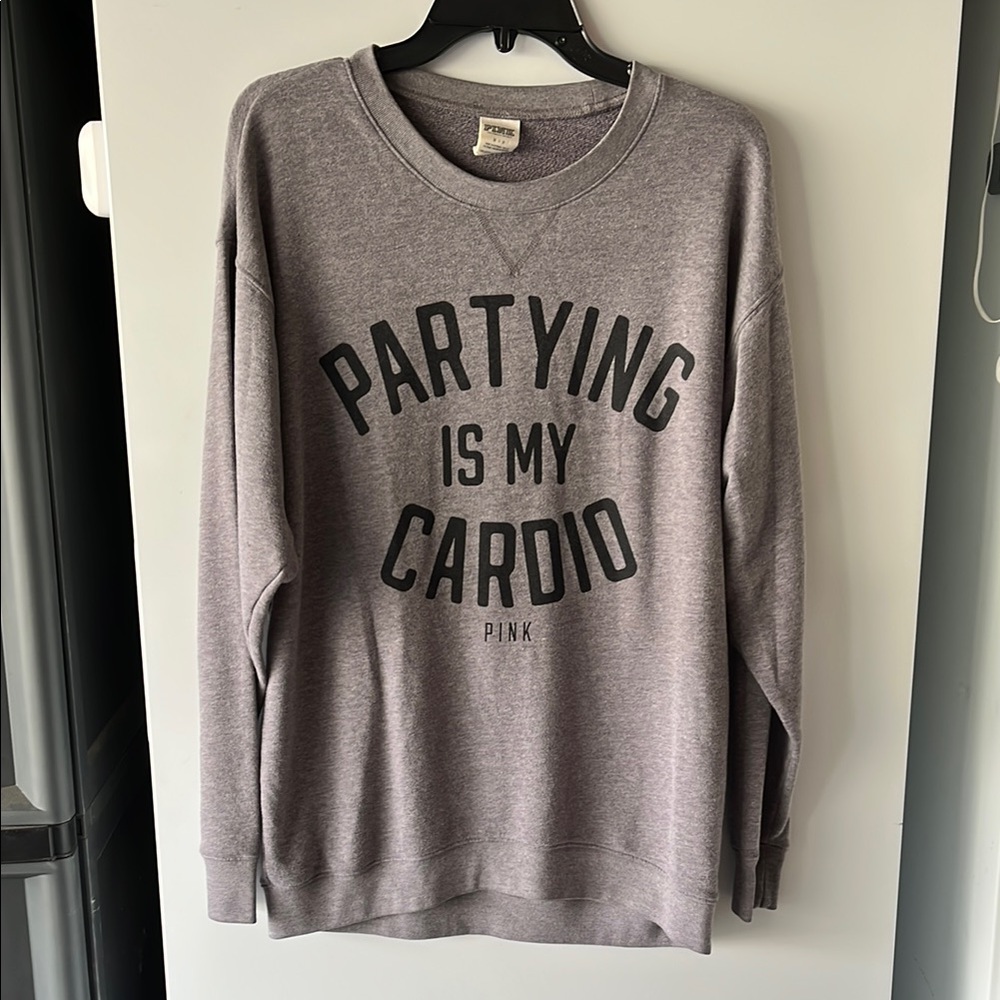 Victoria's Secret Pink Gray Sweatshirt